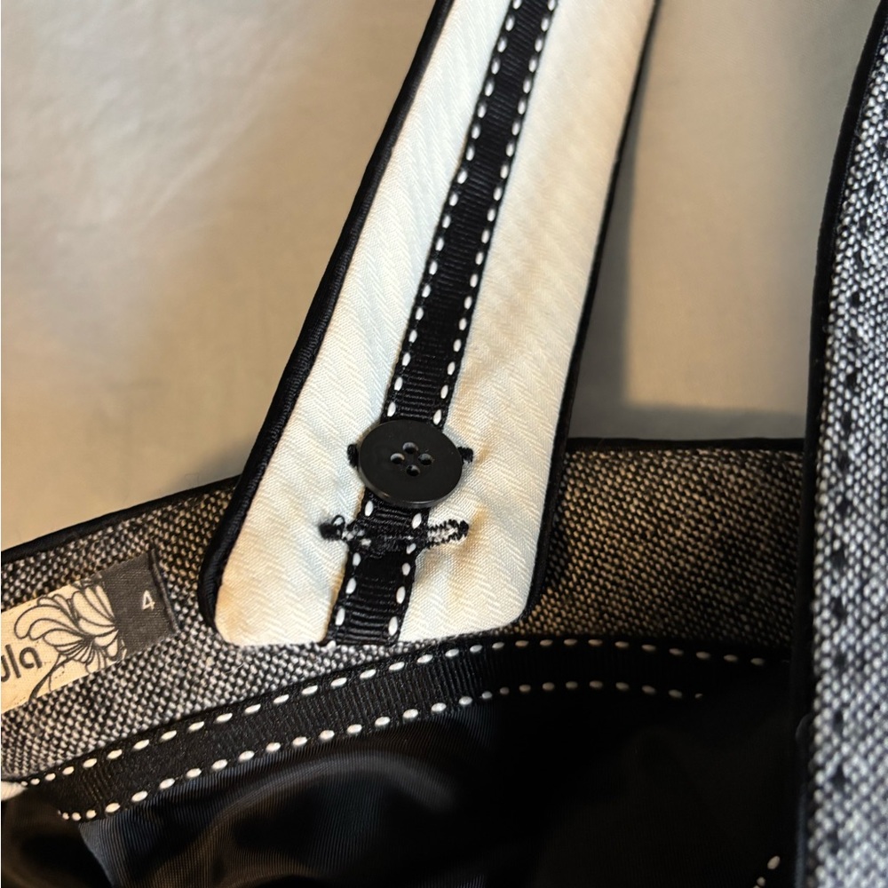 Talula Black and White Textured Dress - Picture 5 of 11